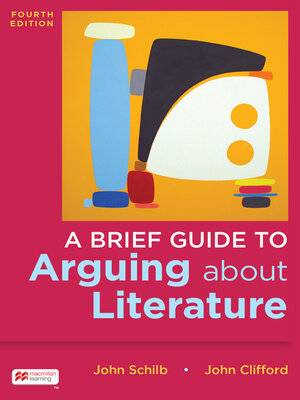 cover image of A Brief Guide to Arguing about Literature